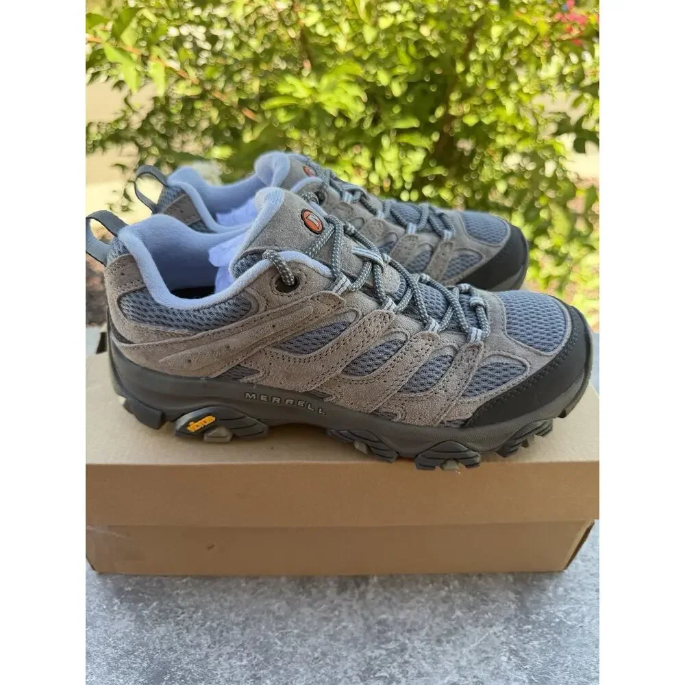Merrell Women’s Moab 3 Low Hiking Shoes Smoke (Fumee) Size 8 8M NIB